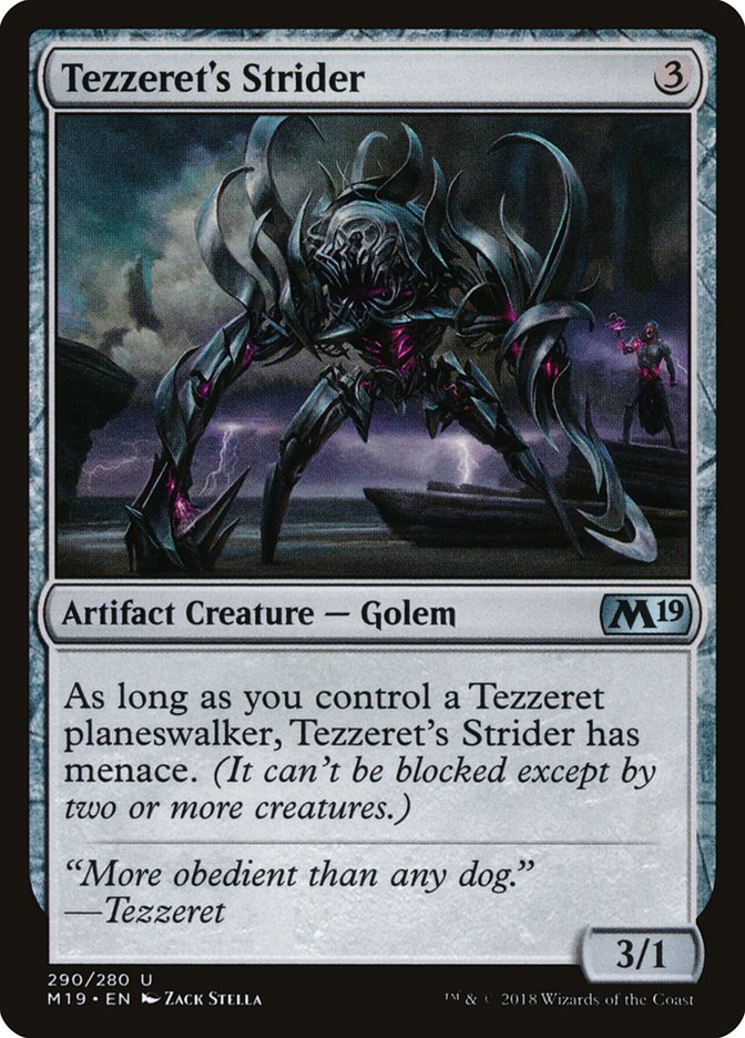 Tezzeret's Strider [Core Set 2019] | Game Master's Emporium (The New GME)