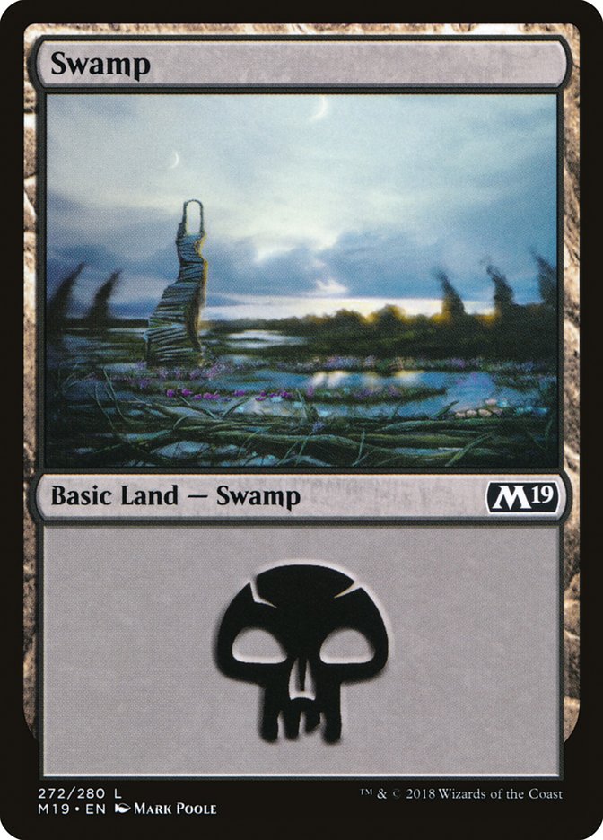 Swamp (272) [Core Set 2019] | Game Master's Emporium (The New GME)