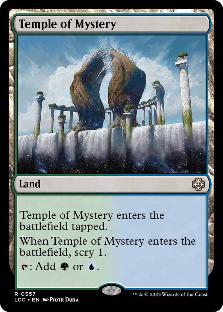 Temple of Mystery [The Lost Caverns of Ixalan Commander] | Game Master's Emporium (The New GME)