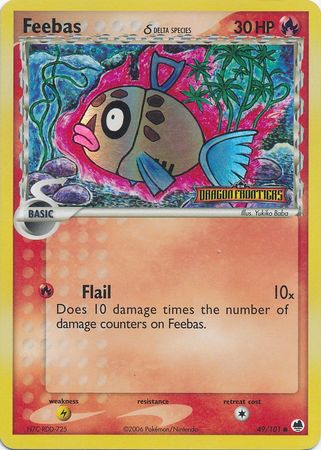 Feebas (49/101) (Delta Species) (Stamped) [EX: Dragon Frontiers] | Game Master's Emporium (The New GME)