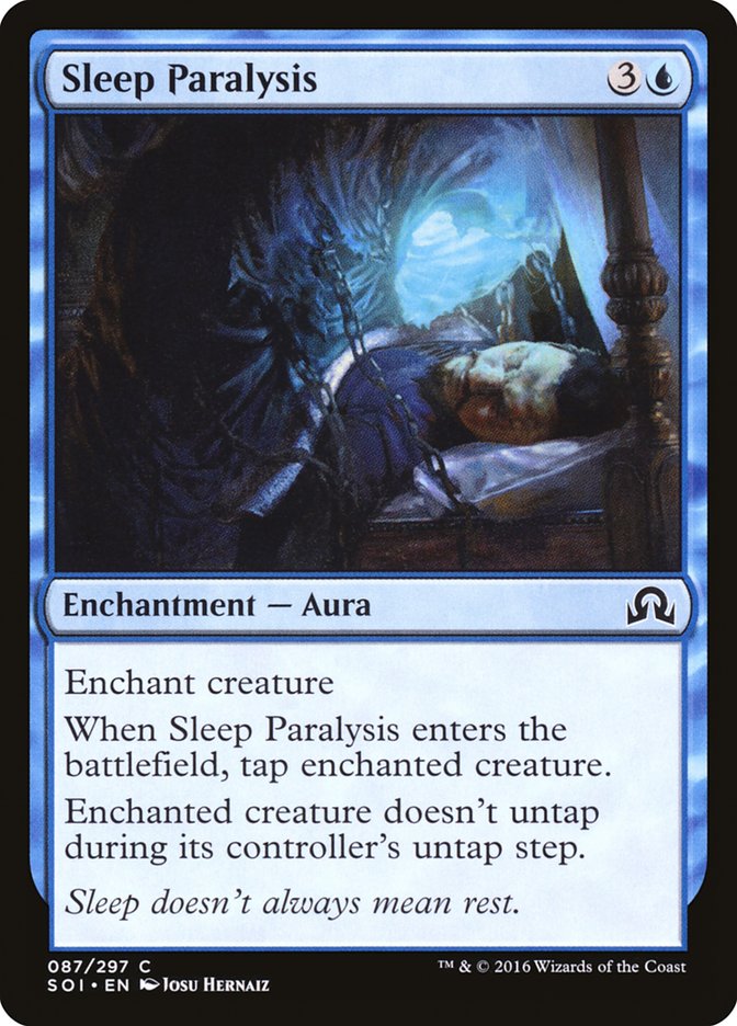 Sleep Paralysis [Shadows over Innistrad] | Game Master's Emporium (The New GME)