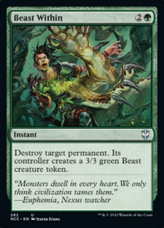 Beast Within [Streets of New Capenna Commander] | Game Master's Emporium (The New GME)