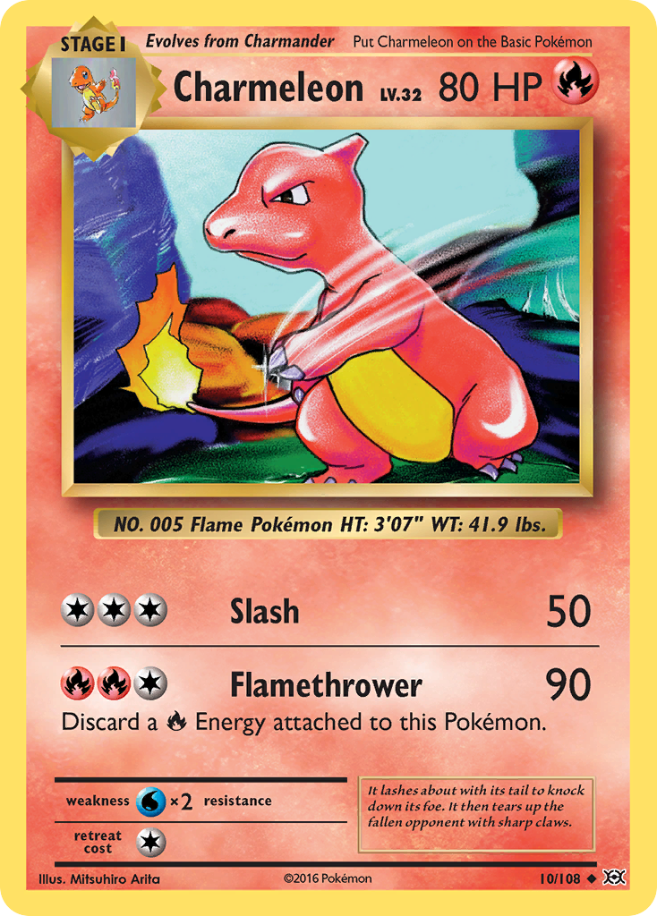 Charmeleon (10/108) [XY: Evolutions] | Game Master's Emporium (The New GME)