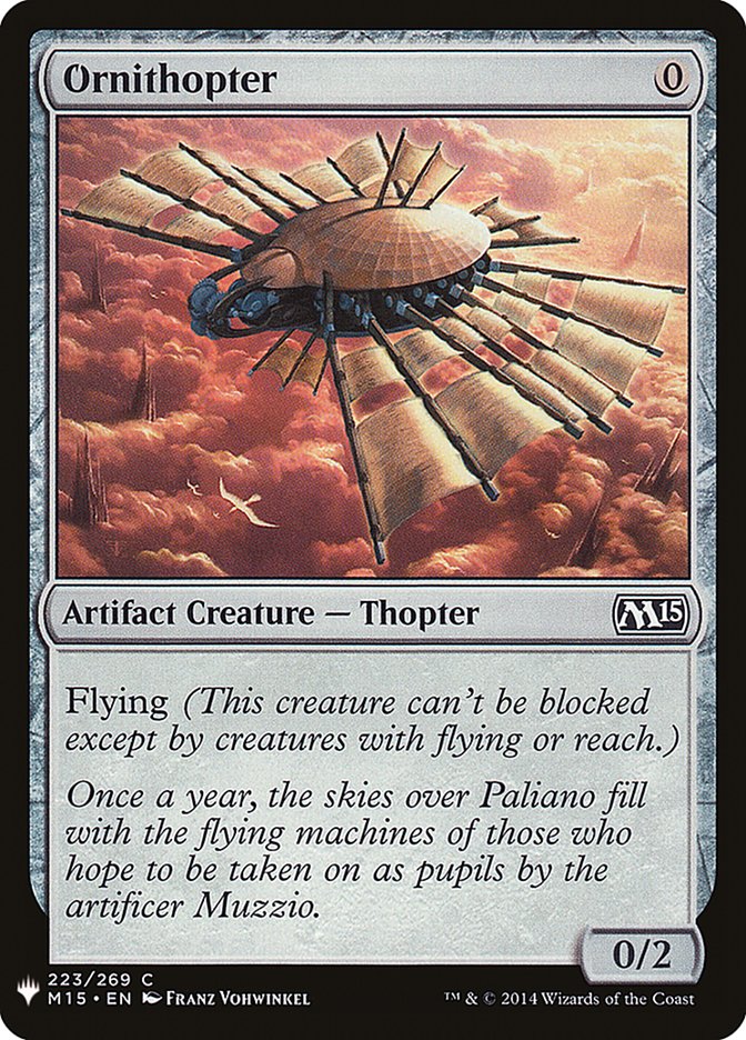 Ornithopter [Mystery Booster] | Game Master's Emporium (The New GME)
