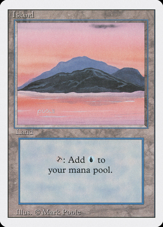 Island (Sunset / Signature on Left) [Revised Edition] | Game Master's Emporium (The New GME)