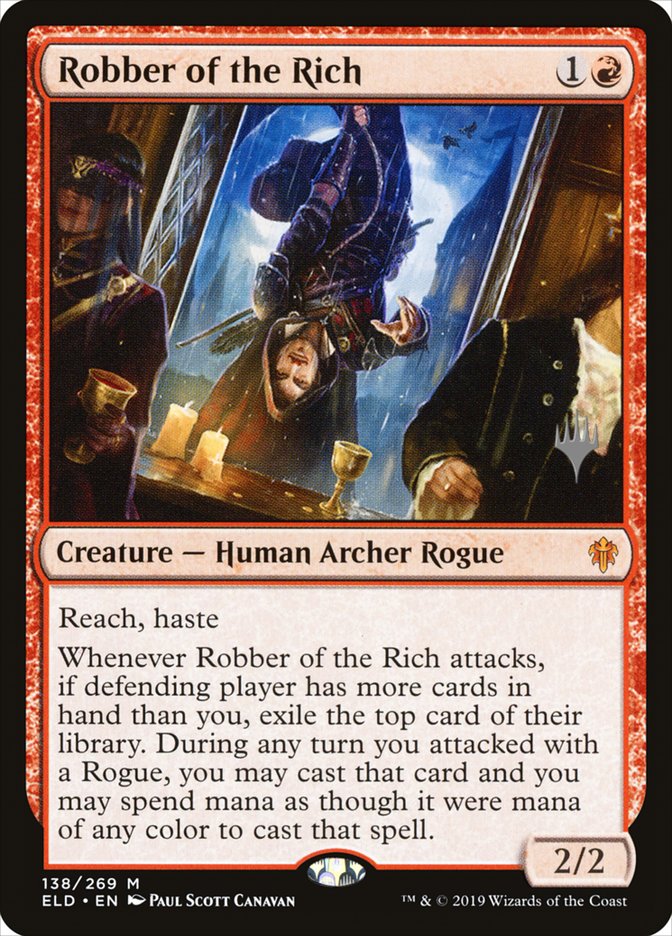 Robber of the Rich (Promo Pack) [Throne of Eldraine Promos] | Game Master's Emporium (The New GME)