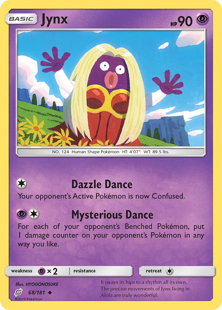 Jynx (68/181) [Sun & Moon: Team Up] | Game Master's Emporium (The New GME)