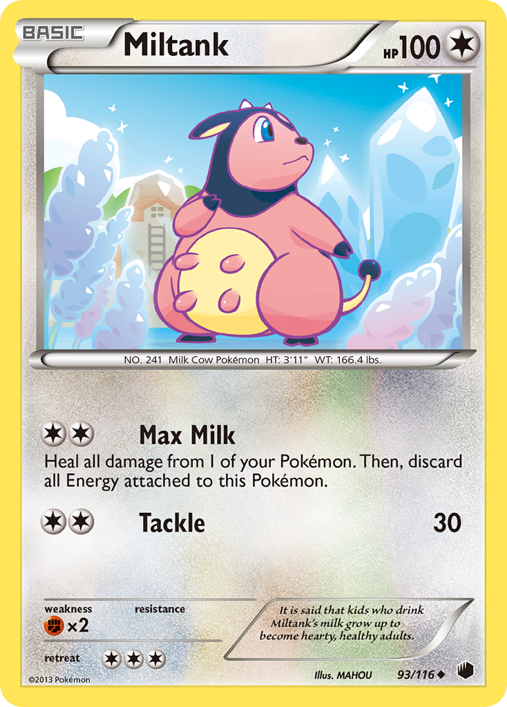 Miltank (93/116) [Black & White: Plasma Freeze] | Game Master's Emporium (The New GME)