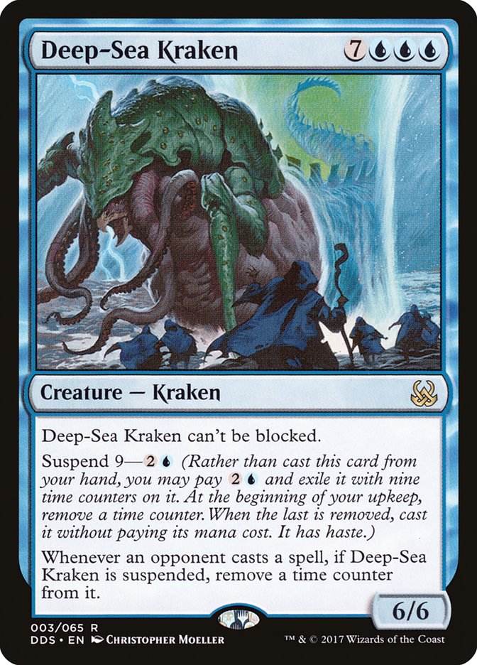 Deep-Sea Kraken [Duel Decks: Mind vs. Might] | Game Master's Emporium (The New GME)