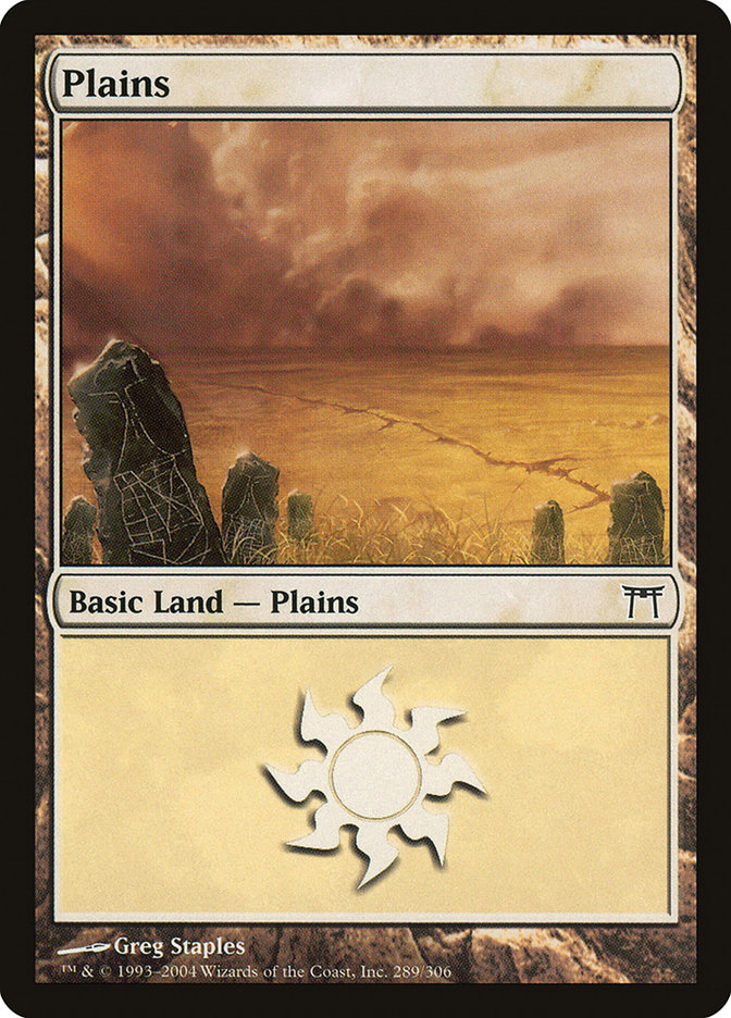 Plains (289) [Champions of Kamigawa] | Game Master's Emporium (The New GME)
