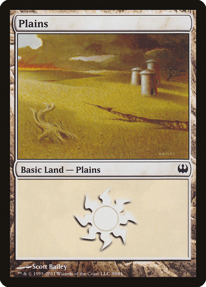 Plains (39) [Duel Decks: Knights vs. Dragons] | Game Master's Emporium (The New GME)