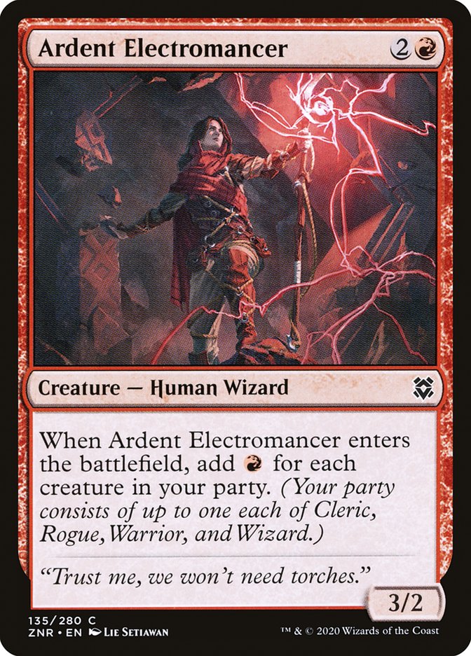 Ardent Electromancer [Zendikar Rising] | Game Master's Emporium (The New GME)