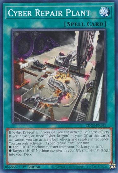 Cyber Repair Plant [SDCS-EN024] Common | Game Master's Emporium (The New GME)