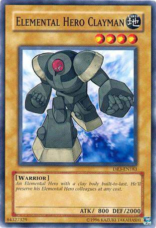 Elemental Hero Clayman [DR3-EN183] Common | Game Master's Emporium (The New GME)
