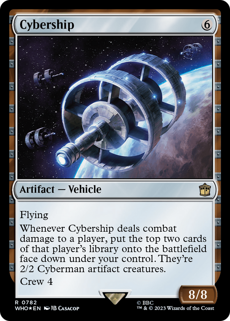 Cybership (Surge Foil) [Doctor Who] | Game Master's Emporium (The New GME)