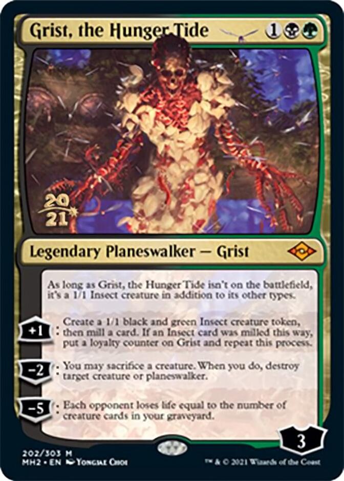 Grist, the Hunger Tide [Modern Horizons 2 Prerelease Promos] | Game Master's Emporium (The New GME)