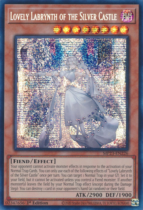 Lovely Labrynth of the Silver Castle [MP23-EN226] Prismatic Secret Rare | Game Master's Emporium (The New GME)