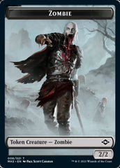 Treasure (21) // Zombie Double-Sided Token [Modern Horizons 2 Tokens] | Game Master's Emporium (The New GME)