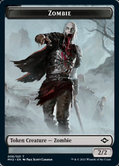 Clue (14) // Zombie Double-Sided Token [Modern Horizons 2 Tokens] | Game Master's Emporium (The New GME)