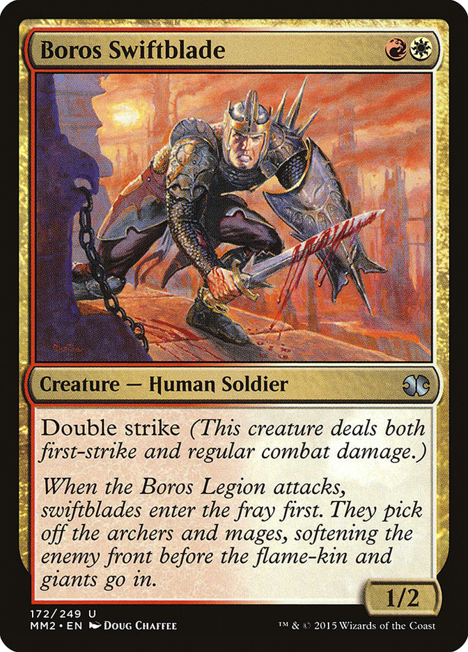 Boros Swiftblade [Modern Masters 2015] | Game Master's Emporium (The New GME)
