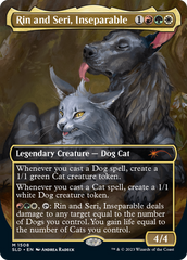 Rin and Seri, Inseparable (1508) // Rin and Seri, Inseparable [Secret Lair Commander Deck: Raining Cats and Dogs] | Game Master's Emporium (The New GME)