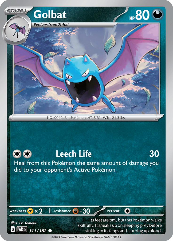 Golbat (111/182) [Scarlet & Violet: Paradox Rift] | Game Master's Emporium (The New GME)