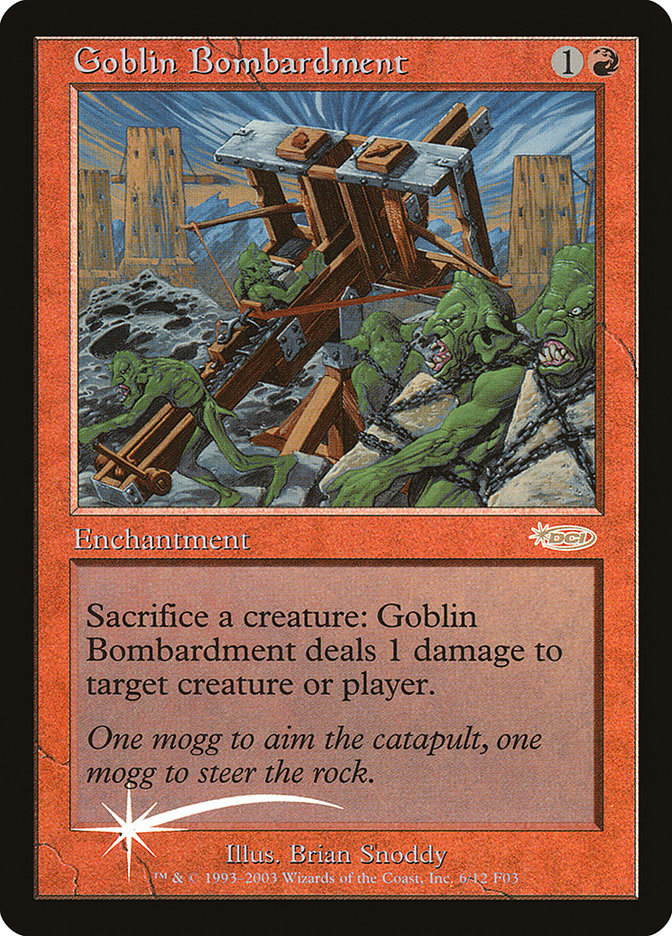 Goblin Bombardment [Friday Night Magic 2003] | Game Master's Emporium (The New GME)