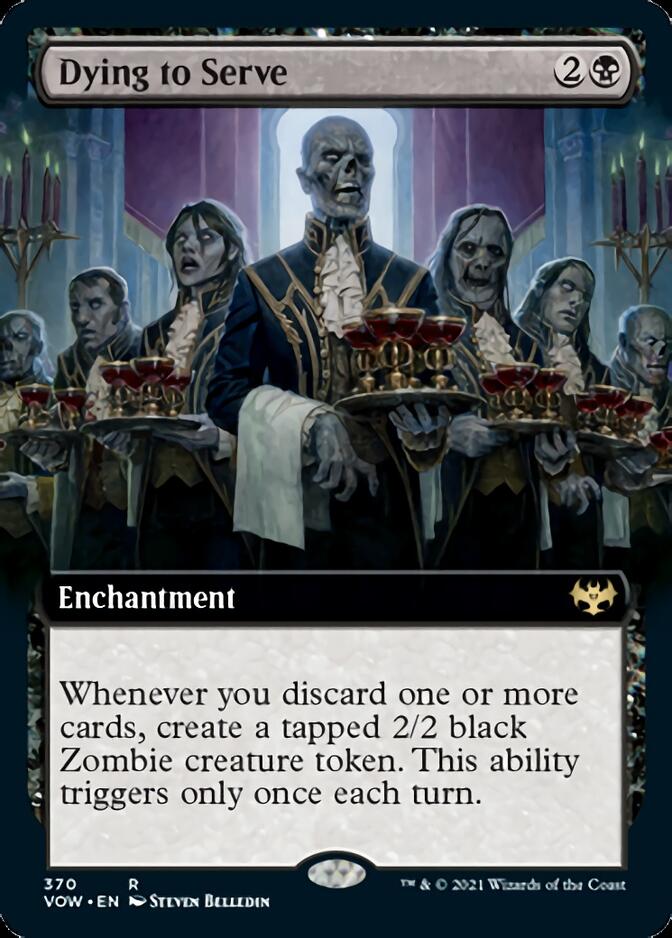 Dying to Serve (Extended Art) [Innistrad: Crimson Vow] | Game Master's Emporium (The New GME)