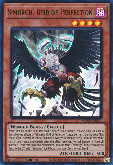 Simorgh, Bird of Perfection [MP23-EN016] Ultra Rare | Game Master's Emporium (The New GME)