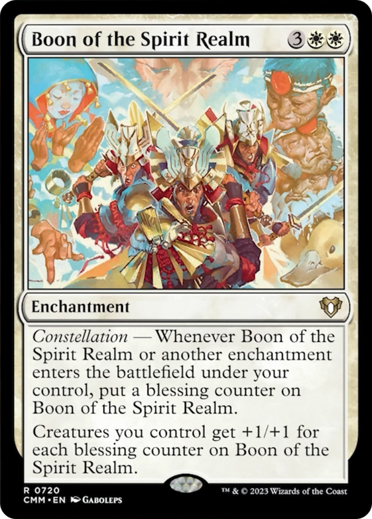 Boon of the Spirit Realm [Commander Masters] | Game Master's Emporium (The New GME)