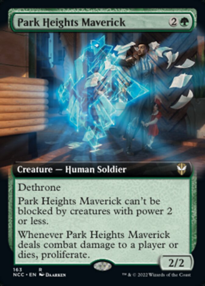Park Heights Maverick (Extended Art) [Streets of New Capenna Commander] | Game Master's Emporium (The New GME)