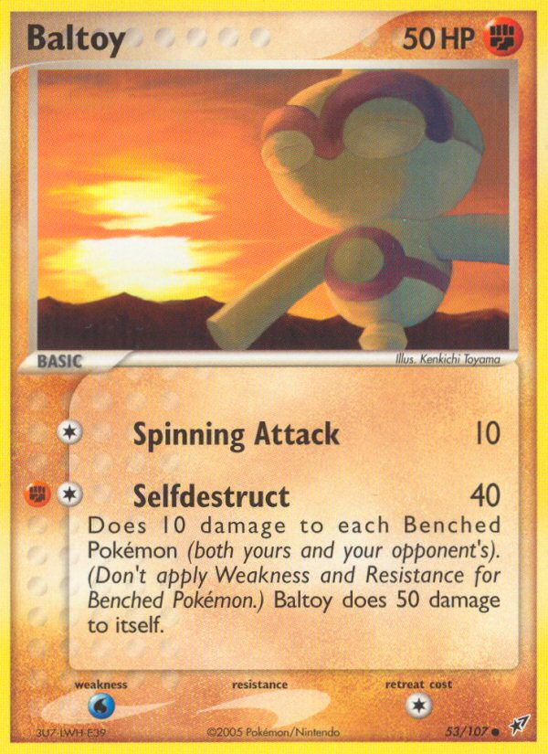 Baltoy (53/107) [EX: Deoxys] | Game Master's Emporium (The New GME)