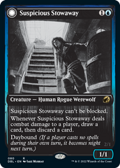 Suspicious Stowaway // Seafaring Werewolf [Innistrad: Double Feature] | Game Master's Emporium (The New GME)