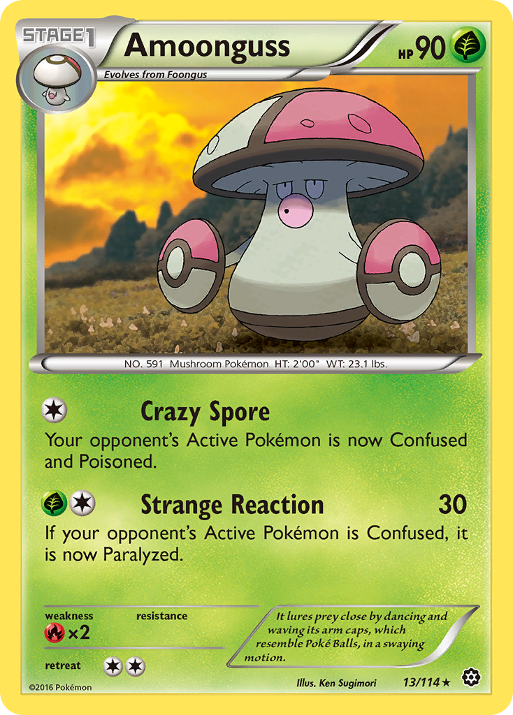 Amoonguss (13/114) [XY: Steam Siege] | Game Master's Emporium (The New GME)