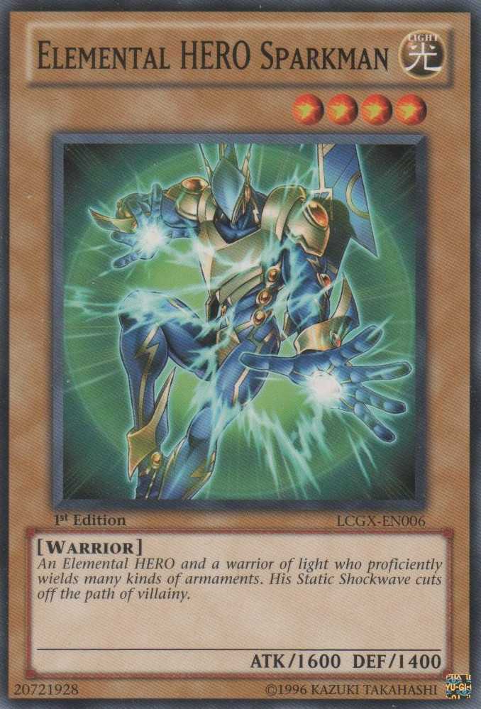 Elemental HERO Sparkman [LCGX-EN006] Common | Game Master's Emporium (The New GME)
