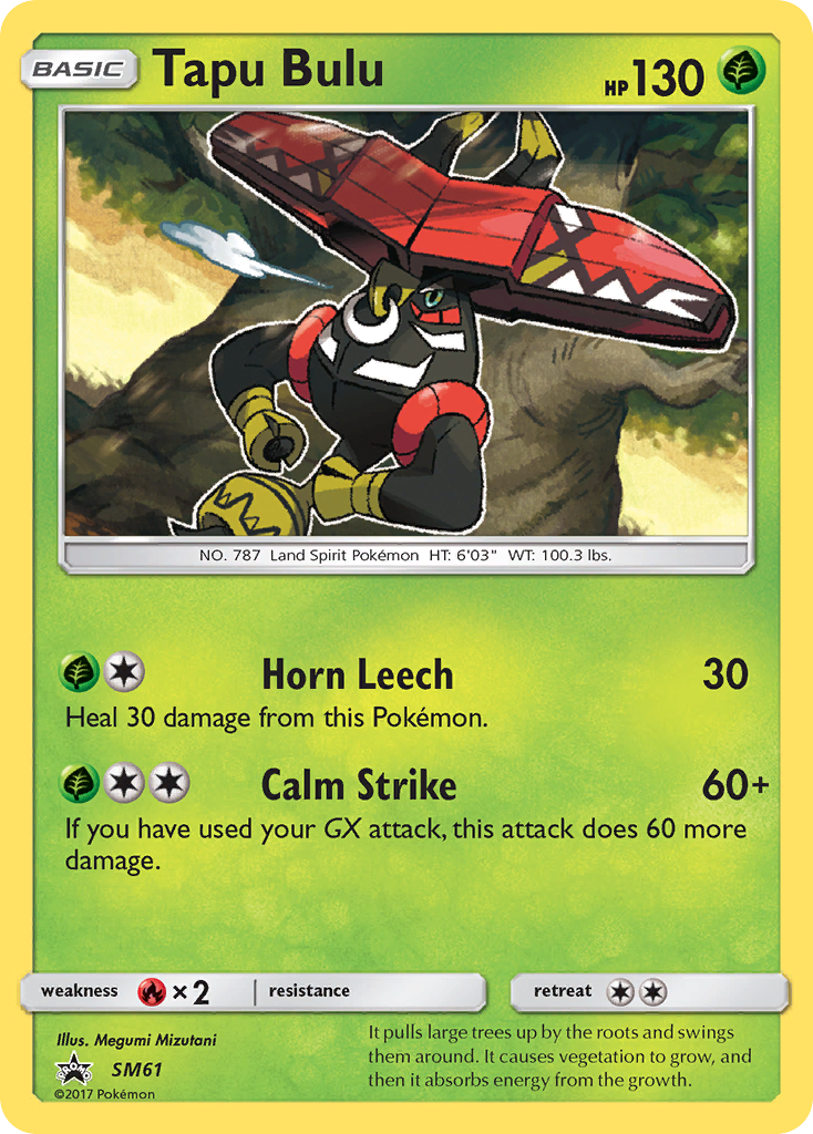 Tapu Bulu (SM61) [Sun & Moon: Black Star Promos] | Game Master's Emporium (The New GME)