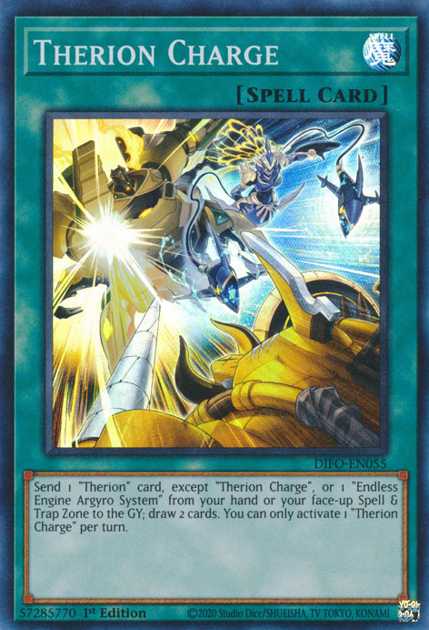 Therion Charge [DIFO-EN055] Super Rare | Game Master's Emporium (The New GME)