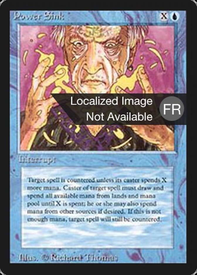 Power Sink [Foreign Black Border] | Game Master's Emporium (The New GME)