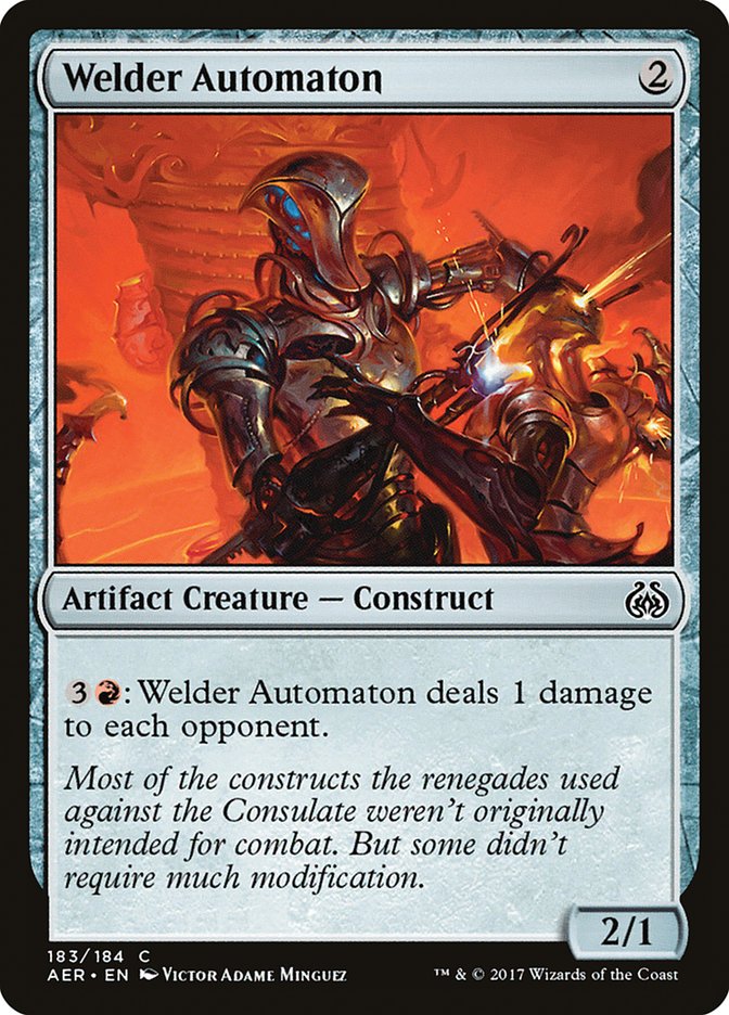 Welder Automaton [Aether Revolt] | Game Master's Emporium (The New GME)