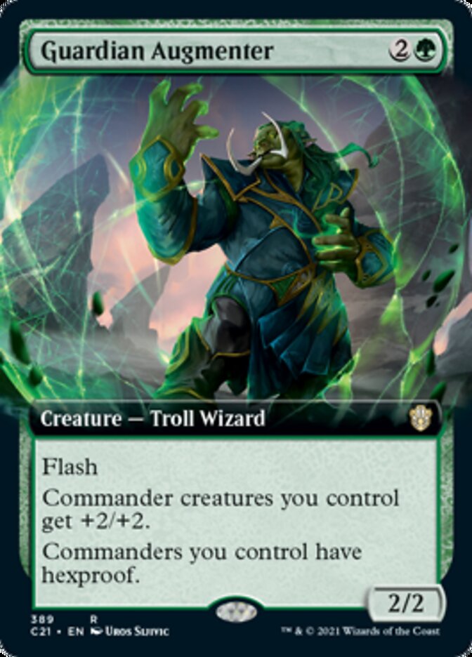 Guardian Augmenter (Extended Art) [Commander 2021] | Game Master's Emporium (The New GME)