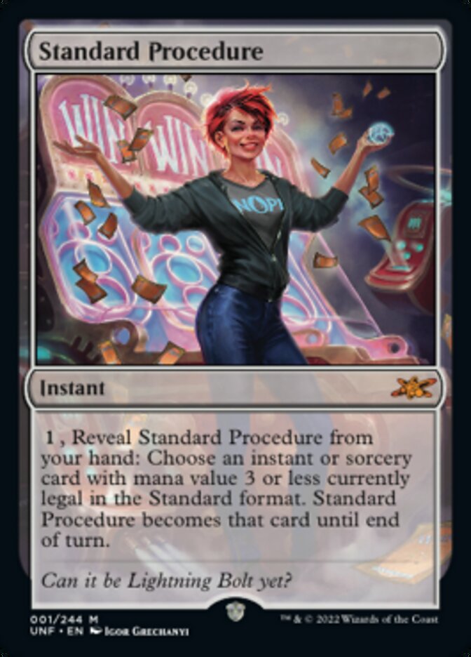 Standard Procedure [Unfinity] | Game Master's Emporium (The New GME)