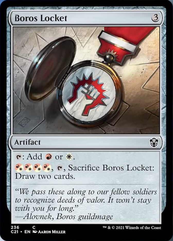 Boros Locket [Commander 2021] | Game Master's Emporium (The New GME)