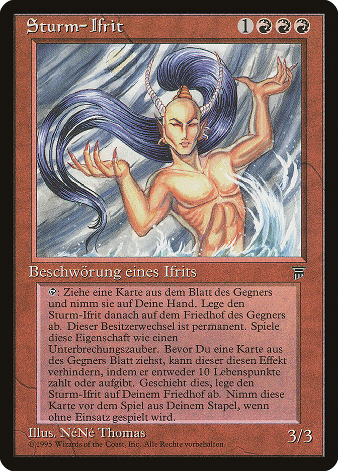 Tempest Efreet (German)- "Sturm-Ifrit" [Renaissance] | Game Master's Emporium (The New GME)