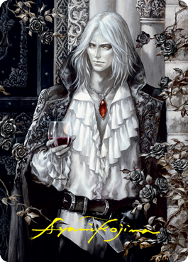Sorin the Mirthless 2 Art Card (Gold-Stamped Signature) [Innistrad: Crimson Vow Art Series] | Game Master's Emporium (The New GME)