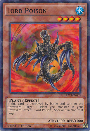 Lord Poison [BP03-EN009] Shatterfoil Rare | Game Master's Emporium (The New GME)