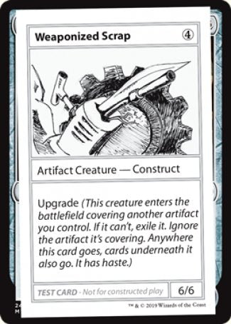 Weaponized Scrap (2021 Edition) [Mystery Booster Playtest Cards] | Game Master's Emporium (The New GME)