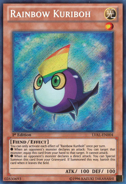 Rainbow Kuriboh [LVAL-EN004] Secret Rare | Game Master's Emporium (The New GME)