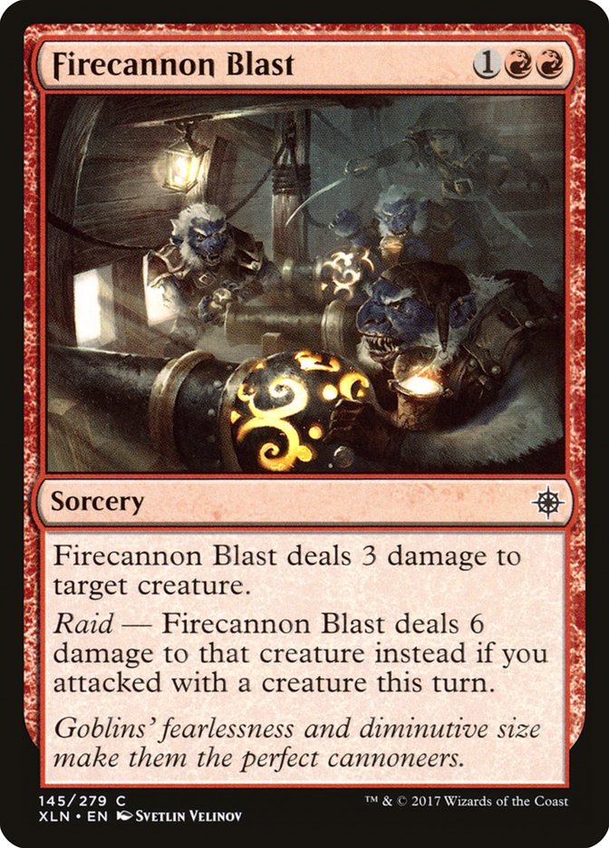 Firecannon Blast [Ixalan] | Game Master's Emporium (The New GME)
