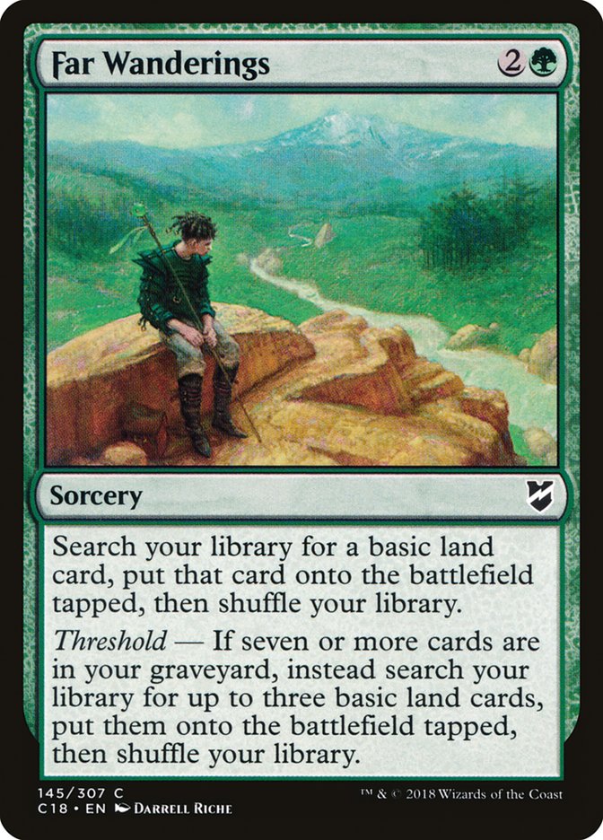 Far Wanderings [Commander 2018] | Game Master's Emporium (The New GME)