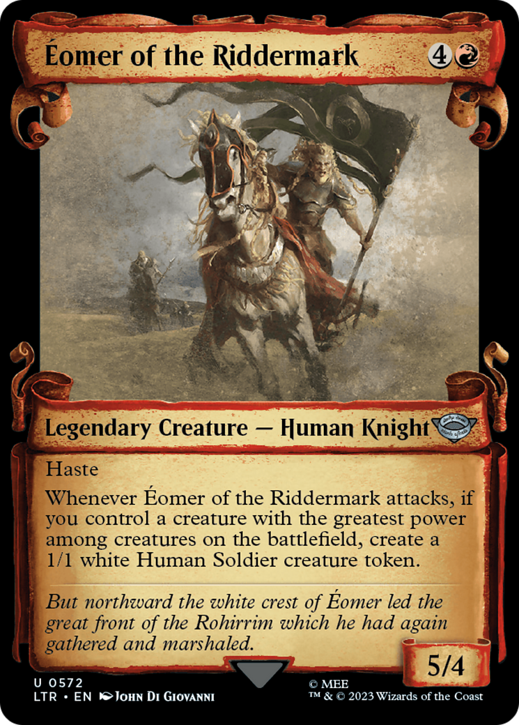 Eomer of the Riddermark [The Lord of the Rings: Tales of Middle-Earth Showcase Scrolls] | Game Master's Emporium (The New GME)